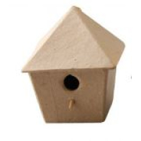 Vaessen Papier maché vogelhuis (24466)